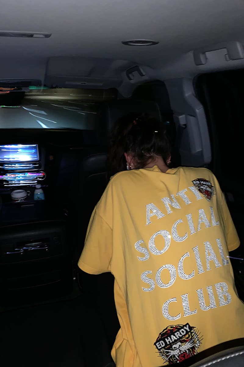 Ed Hardy x Anti Social Social Club Collaboration Collection china exclusive tee shirts december 26 2019