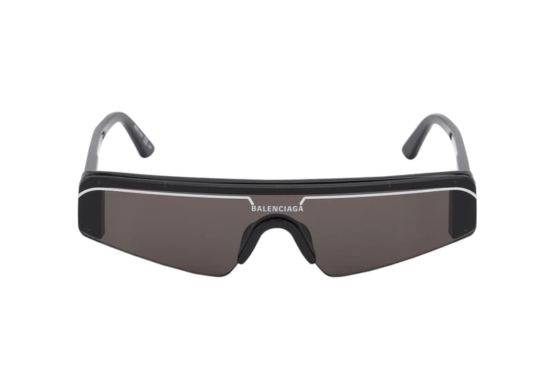 バレンシアガから“スキーゴーグル”をモチーフとしたサングラスが登場 Balenciaga Ski Rectangle Acetate Sunglasses Release goggles eyewear sunglasses