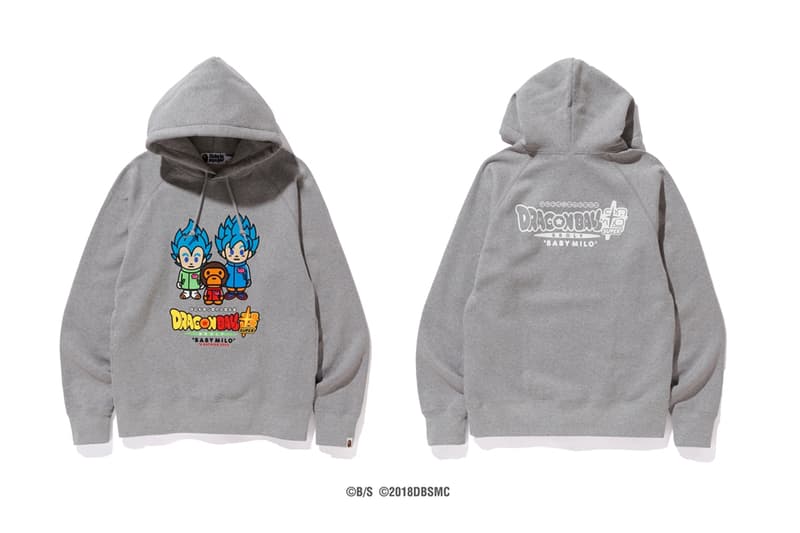 Baby Milo ベビーマイロ x DRAGON BALL ベイプ ドラゴンボール超 ブロリー SUPER: BROLY Capsule hoodies カプセル コレクション japan IT Broly Goku Vegeta Frieza shirts streetwear 映画 アニメ Nigo Dragon Ball Movies