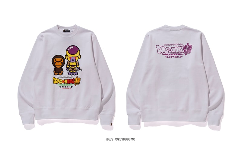 Baby Milo ベビーマイロ x DRAGON BALL  ベイプ  ドラゴンボール超 ブロリー SUPER: BROLY Capsule hoodies カプセル コレクション japan IT Broly Goku Vegeta Frieza shirts streetwear 映画 アニメ Nigo Dragon Ball Movies  