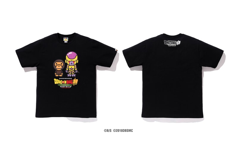 Baby Milo ベビーマイロ x DRAGON BALL  ベイプ  ドラゴンボール超 ブロリー SUPER: BROLY Capsule hoodies カプセル コレクション japan IT Broly Goku Vegeta Frieza shirts streetwear 映画 アニメ Nigo Dragon Ball Movies  