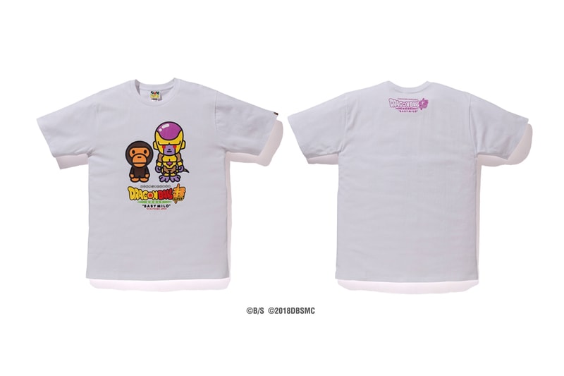 Baby Milo ベビーマイロ x DRAGON BALL  ベイプ  ドラゴンボール超 ブロリー SUPER: BROLY Capsule hoodies カプセル コレクション japan IT Broly Goku Vegeta Frieza shirts streetwear 映画 アニメ Nigo Dragon Ball Movies  