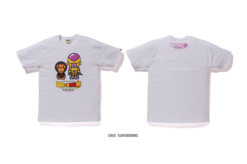 Baby Milo ベビーマイロ x DRAGON BALL ベイプ ドラゴンボール超 ブロリー SUPER: BROLY Capsule hoodies カプセル コレクション japan IT Broly Goku Vegeta Frieza shirts streetwear 映画 アニメ Nigo Dragon Ball Movies