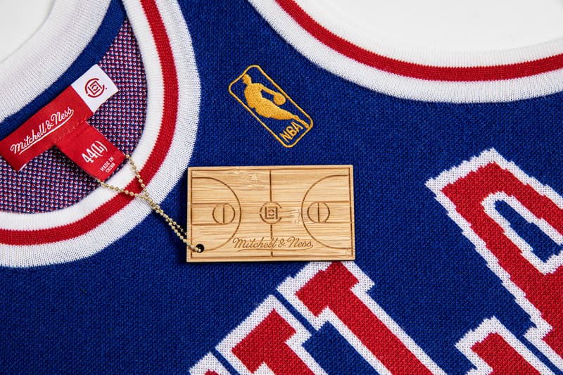 クロット x ミッチェル&ネス CLOT x Mitchell & Ness からアレン・アイバーソン、ケビン・デュラントに捧げるコラボコレクションclot mitchell and ness allen iverson kevin durant philadelphia 76ers sixers seattle supersonics jersey shooting shirt release date info photos price