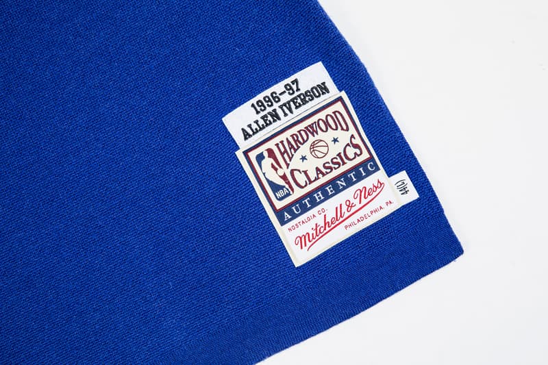 クロット x ミッチェル&ネス CLOT x Mitchell & Ness からアレン・アイバーソン、ケビン・デュラントに捧げるコラボコレクションclot mitchell and ness allen iverson kevin durant philadelphia 76ers sixers seattle supersonics jersey shooting shirt release date info photos price