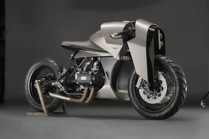 武士の甲冑をモチーフにしたカスタムバイクKENZOがリリース Death Machines of London custom bespoke motorcycles workshop 1000 cc 1977 honda gold wing gl1000 kenzo tada 
