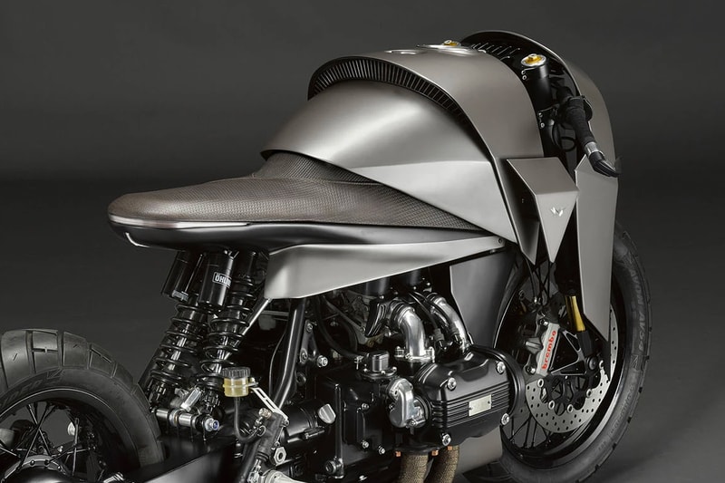 武士の甲冑をモチーフにしたカスタムバイクKENZOがリリース Death Machines of London custom bespoke motorcycles workshop 1000 cc 1977 honda gold wing gl1000 kenzo tada 