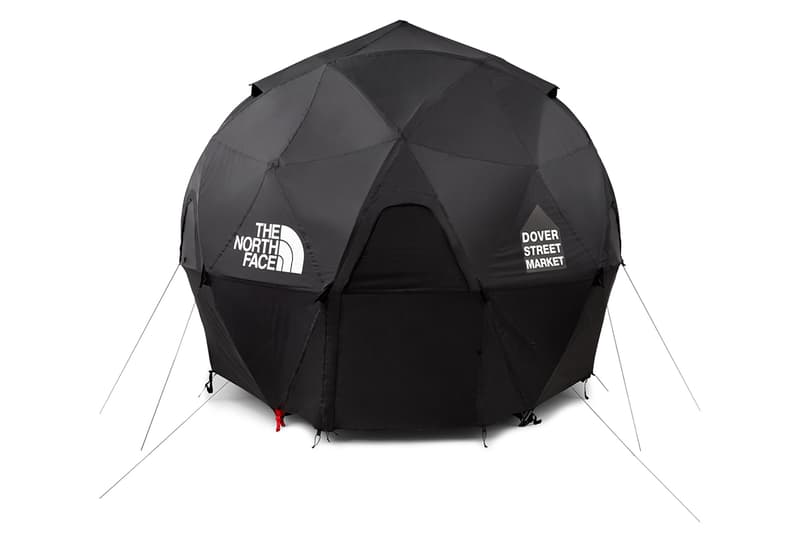 ザ・ノース・フェイス THE NORTH FACE から DOVER STREET MARKET 15周年を記念した限定アイテム第2弾が登場 The North Face for DSM London Part 2 Black Capsule release date info dover street market denali jacket pants geodome tent raffle