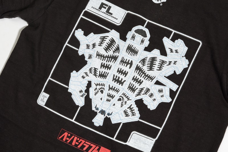 フューチュラ × ヒューマンメイドからコラボTシャツが発売 Futura Laboratories HUMAN MADE OALLERY Exclusive T-Shirt Capsule Release Info Date Buy Black White