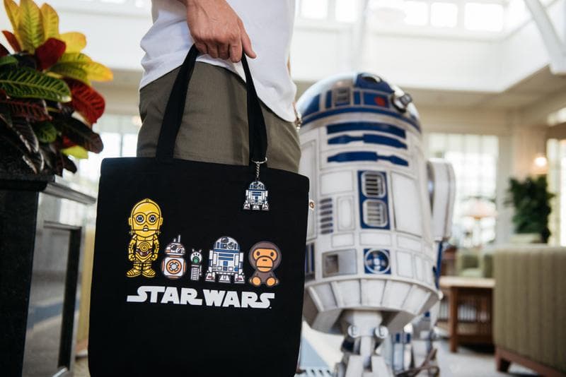 BAPE ベイプ   Has スター・ウォーズ Another Star Wars スカイウォーカーの夜明け  ア ベイシング エイプ  Collaboration in the Works the rise of skywalker collaborations teasers baby milo ベビーマイロ コラボレーション accessories 