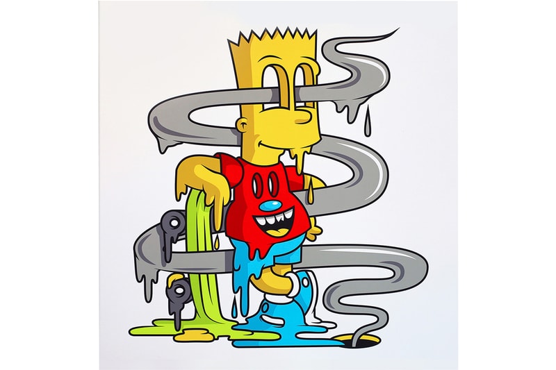 Justin and Hailey Bieber ジャスティン ビーバー ヘイリー Paddle8 オンライン オークション Online Auction Info Paintings Buff Monster Dalek Virgil Abloh ヴァージル  アブロー Greg Mike Melty Misfits Roses フェリックス ミスフィッツ Felix the Cat Jason Zante Miss Zukie  Patch Whisky