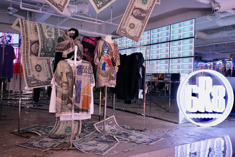 コウタ オクダ 1ドル札紙幣を大胆に用いた KOTA OKUDA による “MONEY COLLECTION” が GR8 にてローンチ