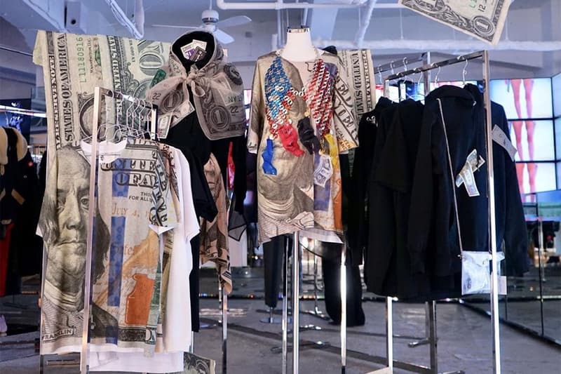 コウタ オクダ 1ドル札紙幣を大胆に用いた KOTA OKUDA による “MONEY COLLECTION” が GR8 にてローンチ