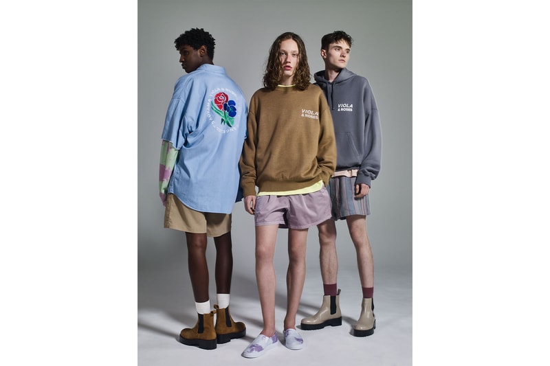 ミスタージェントルマン MISTERGENTLEMAN × VIOLA & ROSES のコラボコレクションがリリース