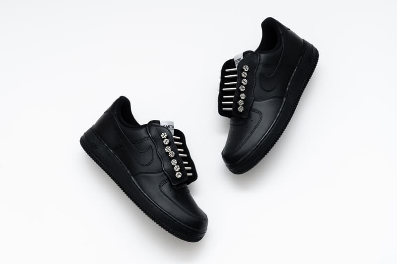 アートコレクティブ New York Sunshine から Air Force 1 のカスタムモデルがリリース unknwn new york sunshine nike air force 1 low black white release date info photos price wynwood miami art basel