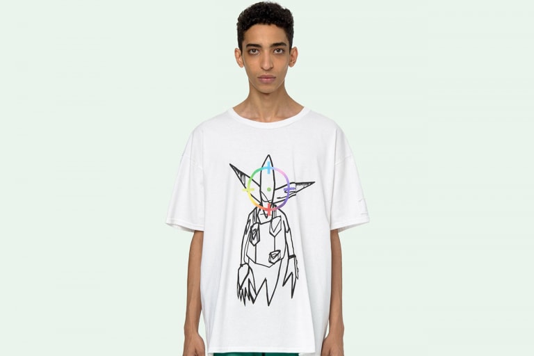 オフホワイトがフューチュラとのコラボTシャツのプレオーダーを開始 