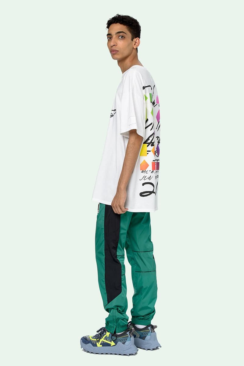 Off-White™️がFuturaとのコラボTシャツのプレオーダーを開始 Off-White™ c/o Futura Alien Short Sleeve Over T-Shirt Pre-Order Live Closer Look Drop Information Virgil Abloh FL-001 Figure Cross Design