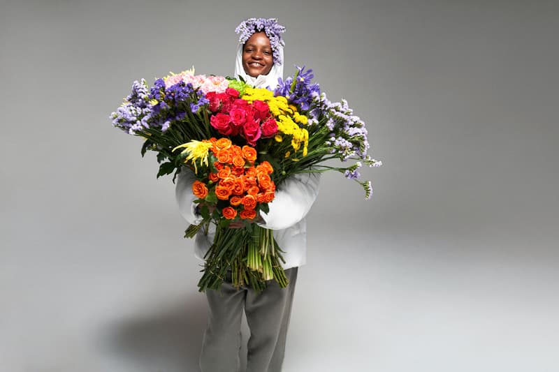 PANGAIA パンゲア FLWRDWN フラワー 野花 パファージャケット Puffer Jackets Release Info Short Long Matte オフホワイト ファレル・ウィリアムス Off White Black Navy flowers down jacket coat 