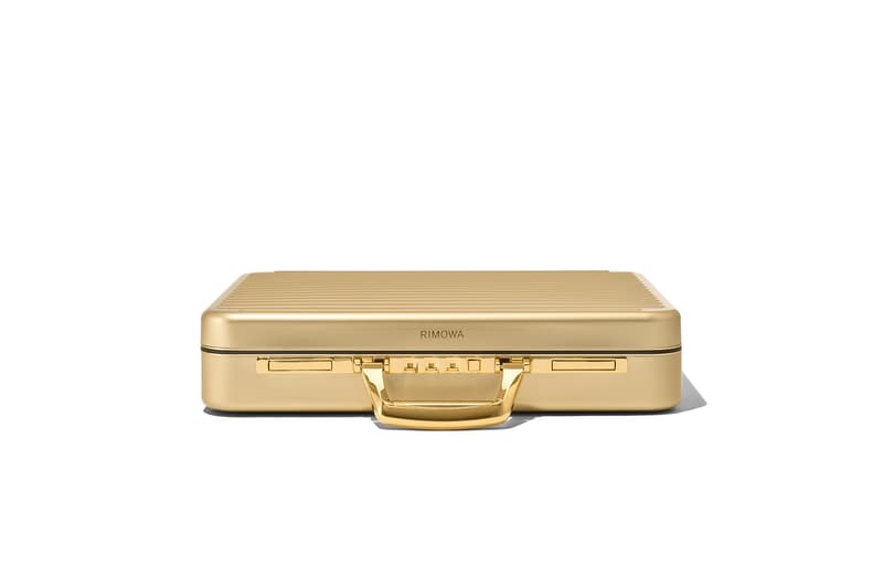 RIMOWA が限定エディションとしてアタッシェ ゴールドブリーフケースをリリース RIMOWA Attaché Gold Briefcase Release Info Date Buy Vintage