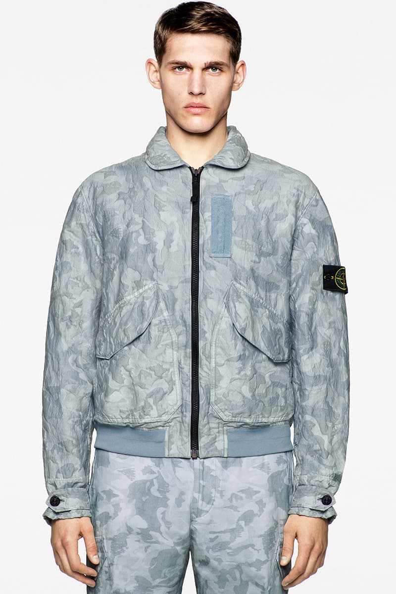 ストーンアイランド Stone Islandが2020年春夏コレクション “Icon Imagery” のルックブックを解禁 Stone Island SS20 Icon Imagery Collection Lookbook technical apparel casual sportswear contemporary david-tc camouflage reflective frost nylon metal 