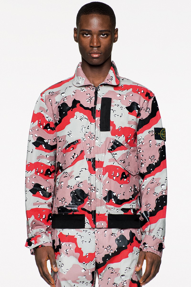 ストーンアイランド Stone Islandが2020年春夏コレクション “Icon Imagery” のルックブックを解禁 Stone Island SS20 Icon Imagery Collection Lookbook technical apparel casual sportswear contemporary david-tc camouflage reflective frost nylon metal 