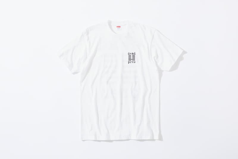 シュプリーム デッド・プレズ Supreme が社会派ラップデュオ dead prez をフィーチャーしたカプセルコレクションをリリース
