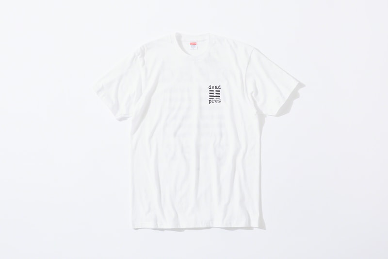 シュプリーム デッド・プレズ Supreme が社会派ラップデュオ dead prez をフィーチャーしたカプセルコレクションをリリース