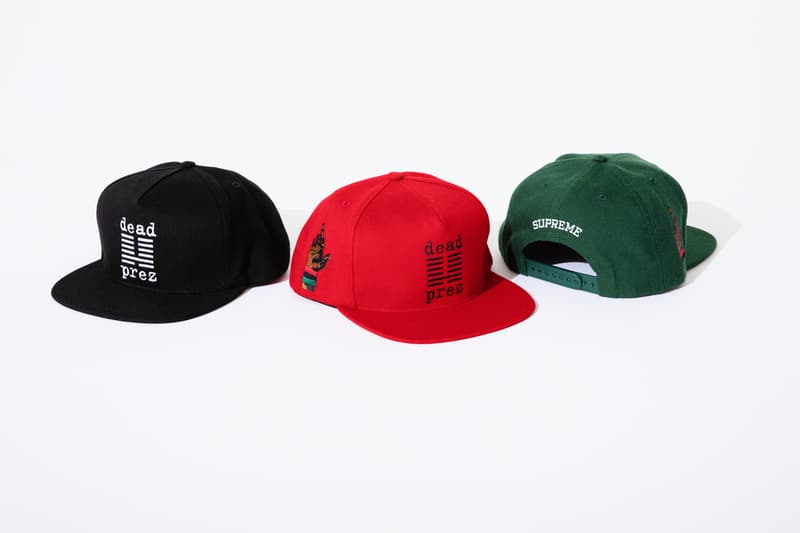 シュプリーム デッド・プレズ Supreme が社会派ラップデュオ dead prez をフィーチャーしたカプセルコレクションをリリース