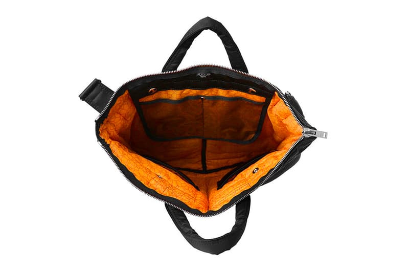 村上隆 x ポーターからコラボ第2弾となる“お花”バッグのブラックが登場 Takashi Murakami x PORTER Black TANKER Series Release bags KaiKai KiKi Takashi Murakami Japan Bags Yoshida Porter backpacks Helmet Bag 