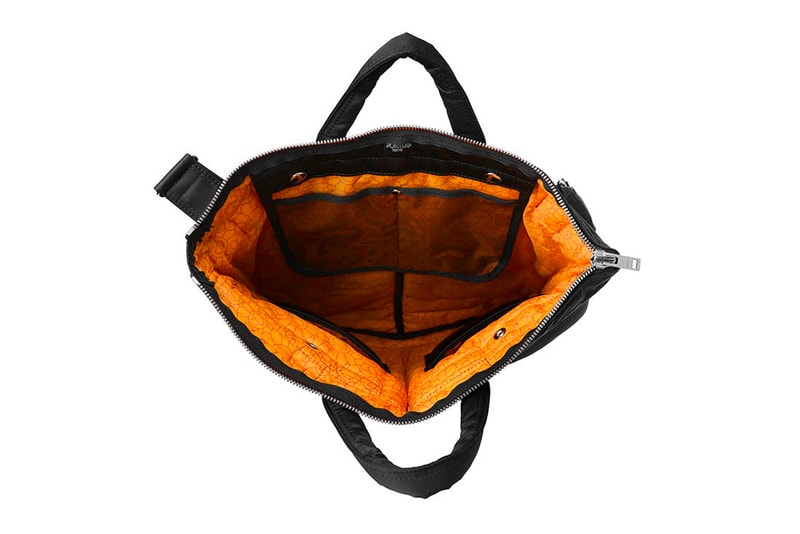 村上隆 x ポーターからコラボ第2弾となる“お花”バッグのブラックが登場 Takashi Murakami x PORTER Black TANKER Series Release bags KaiKai KiKi Takashi Murakami Japan Bags Yoshida Porter backpacks Helmet Bag 