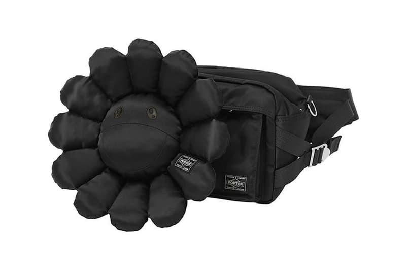 村上隆 x ポーターからコラボ第2弾となる“お花”バッグのブラックが登場 Takashi Murakami x PORTER Black TANKER Series Release bags KaiKai KiKi Takashi Murakami Japan Bags Yoshida Porter backpacks Helmet Bag 