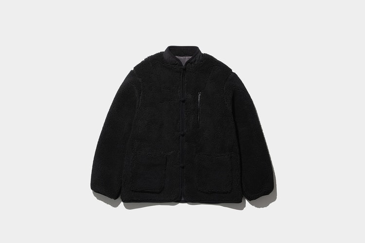 藤原ヒロシの手がける THE CONVENI からボアフリースを使用したチャイナジャケットが発売