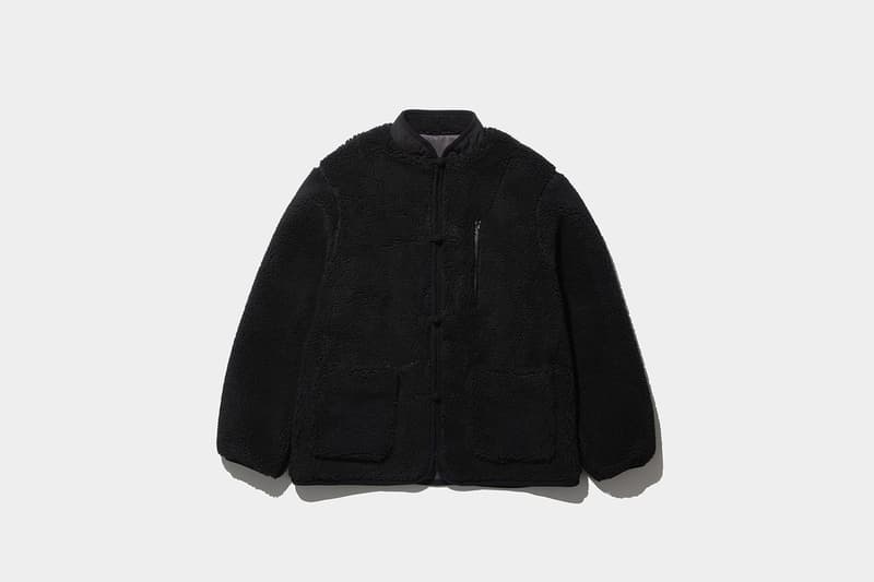 ザ・コンビニ 藤原ヒロシの手がける THE CONVENI からボアフリースを使用したチャイナジャケットが発売