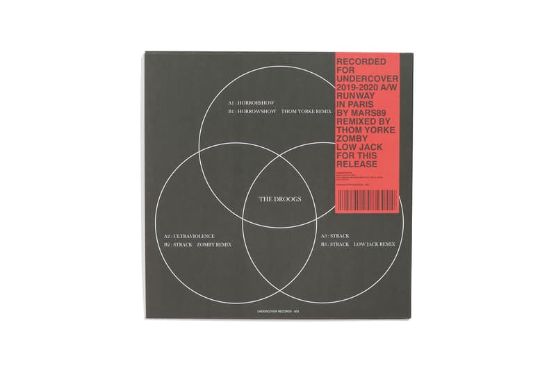 アンダーカバーレコーズが UNDERCOVER RECORDS がトム・ヨークのリミックスを収録した MARS89 の12インチレコードを発売 Thom Yorke トムヨーク