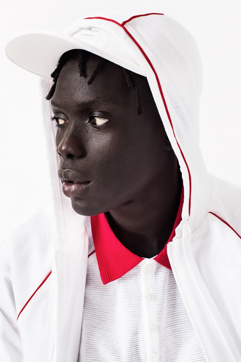 レブロンジェームズのUNKNWN x トムブラウンのコラボコレクションが登場 UNKNWN Wynwood x Thom Browne Capsule Collaboration lookbook lebron james collection menswear tee shirt polo hoodie slide sandals socks shorts mesh miami exclusive drop release date info december 13 2019 buy