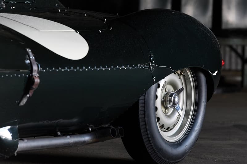 ジャガー Dタイプ 1955年製の Jaguar D-Type がオークションに出品 Rare Original 1955 Jaguar D-Type Auction race car australia local circuits races rm sotheby's paris france