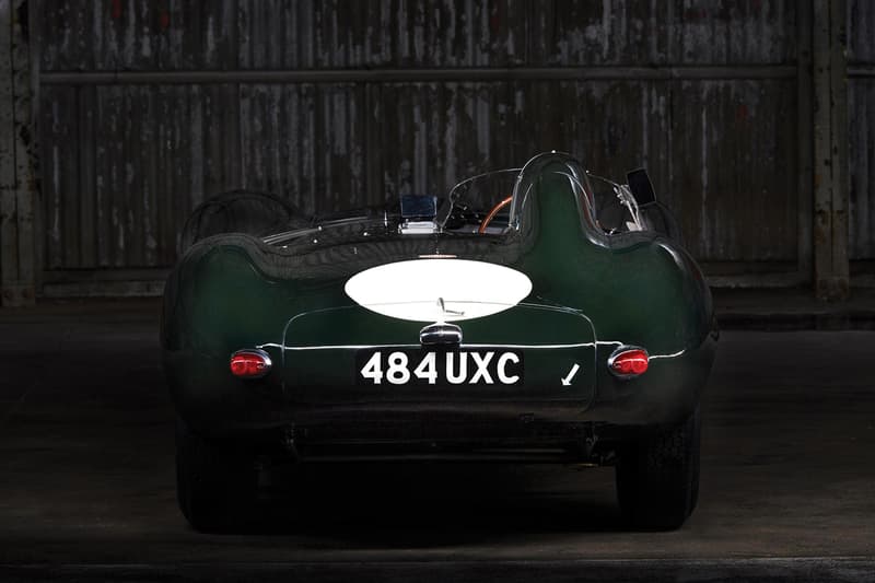 ジャガー Dタイプ 1955年製の Jaguar D-Type がオークションに出品 Rare Original 1955 Jaguar D-Type Auction race car australia local circuits races rm sotheby's paris france