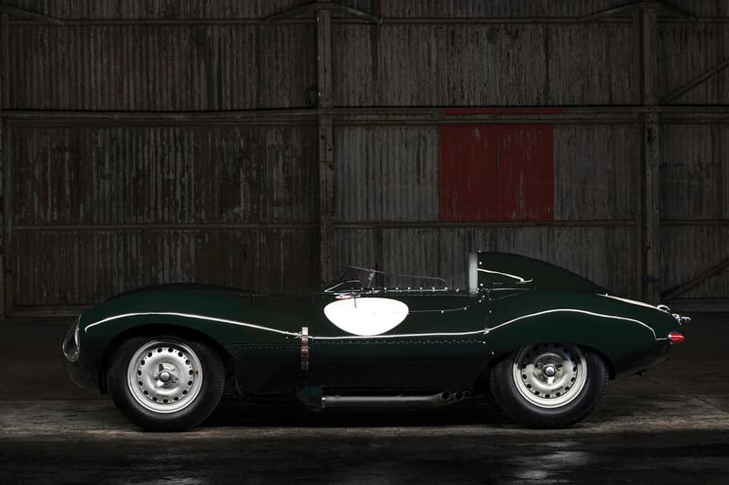 ジャガー Dタイプ 1955年製の Jaguar D-Type がオークションに出品 Rare Original 1955 Jaguar D-Type Auction race car australia local circuits races rm sotheby's paris france