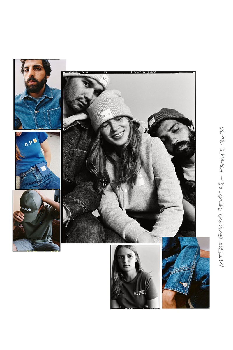 アー・ペー・セー カーハートワークインプログレス A.P.C. のコラボ企画 “INTERACTION” 第5弾のパートナーは Carhartt WIP