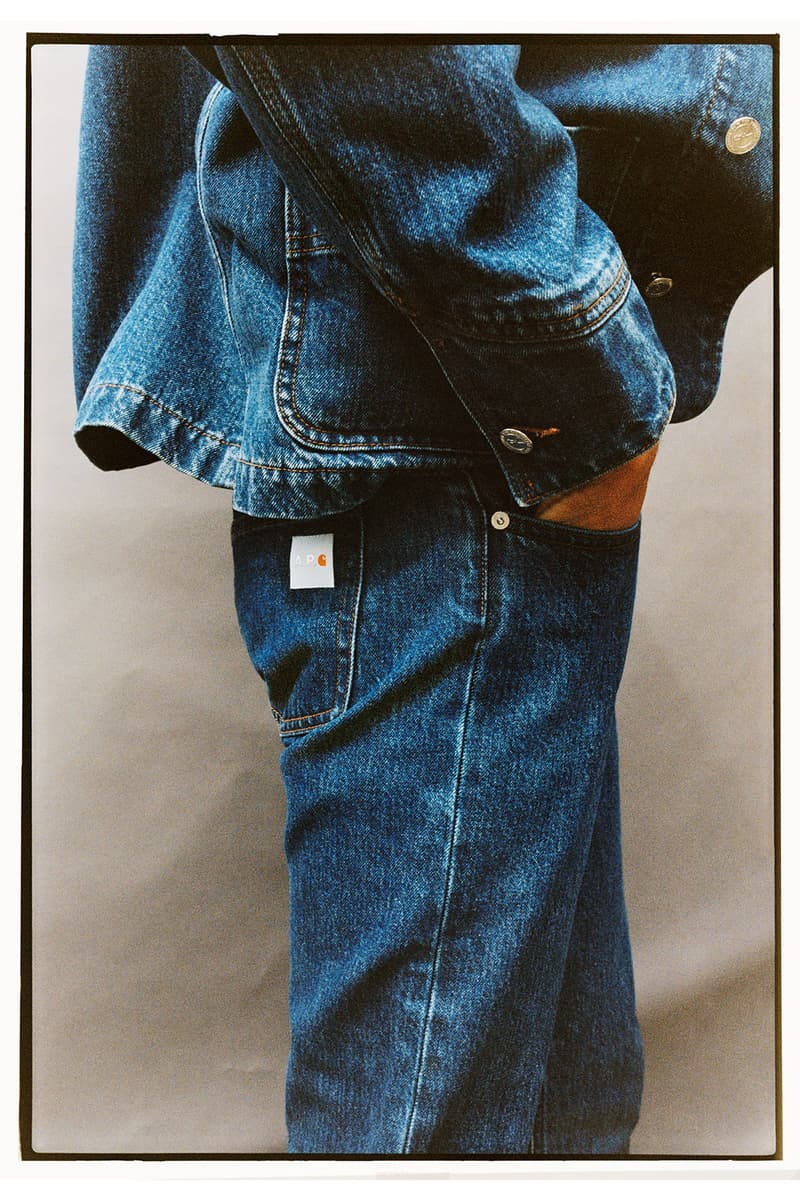 アー・ペー・セー カーハートワークインプログレス A.P.C. のコラボ企画 “INTERACTION” 第5弾のパートナーは Carhartt WIP