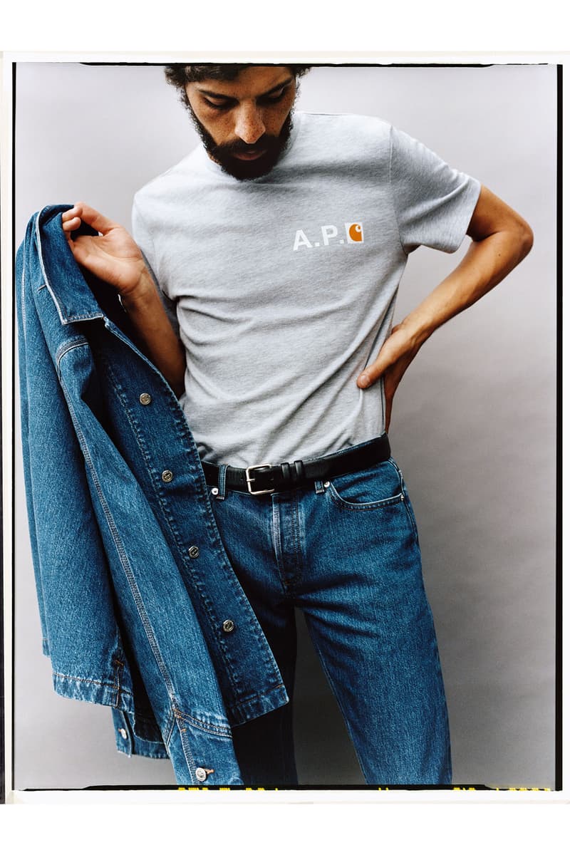 アー・ペー・セー カーハートワークインプログレス A.P.C. のコラボ企画 “INTERACTION” 第5弾のパートナーは Carhartt WIP