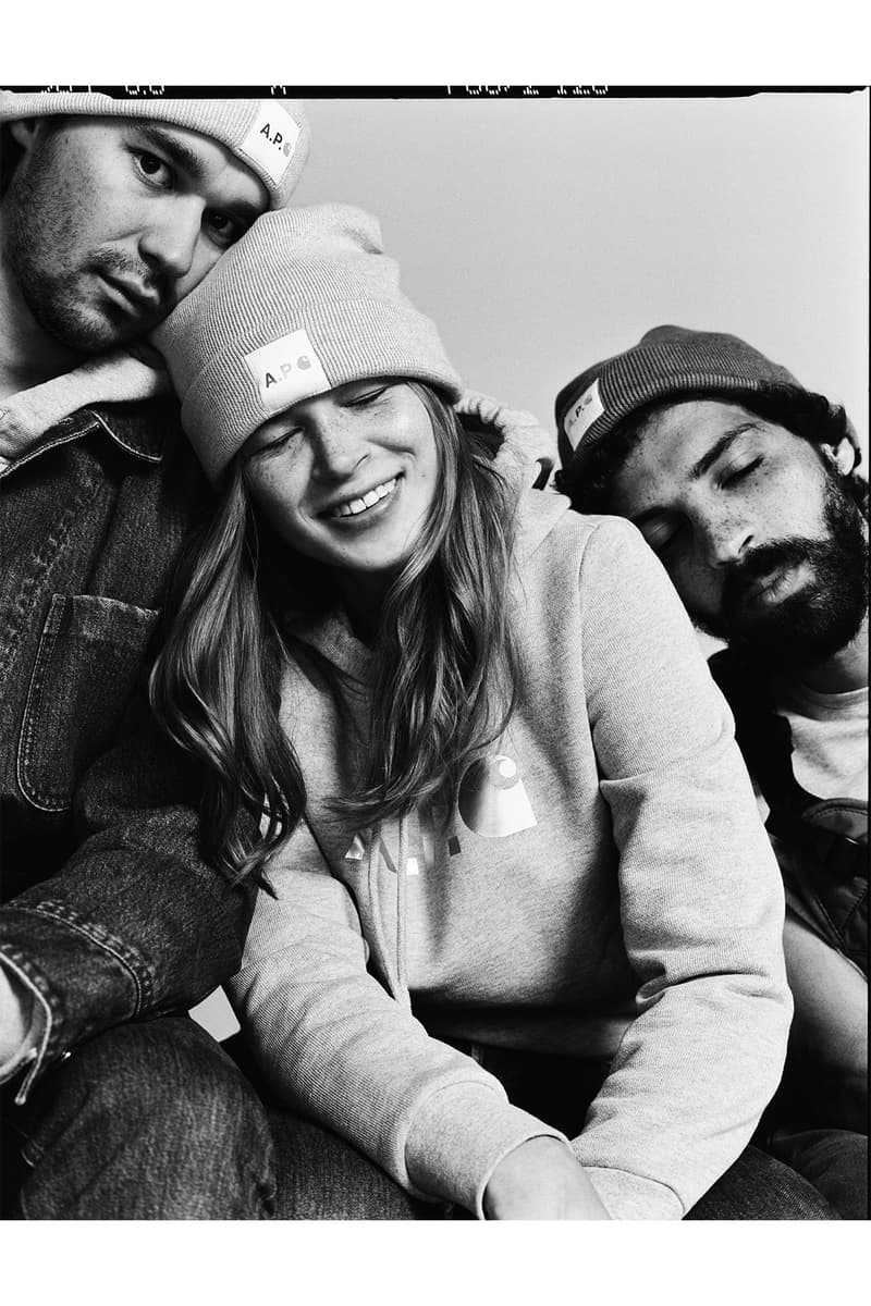 アー・ペー・セー カーハートワークインプログレス A.P.C. のコラボ企画 “INTERACTION” 第5弾のパートナーは Carhartt WIP