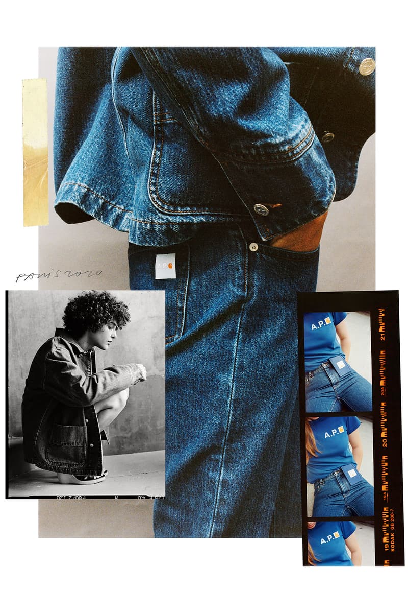 アー・ペー・セー カーハートワークインプログレス A.P.C. のコラボ企画 “INTERACTION” 第5弾のパートナーは Carhartt WIP