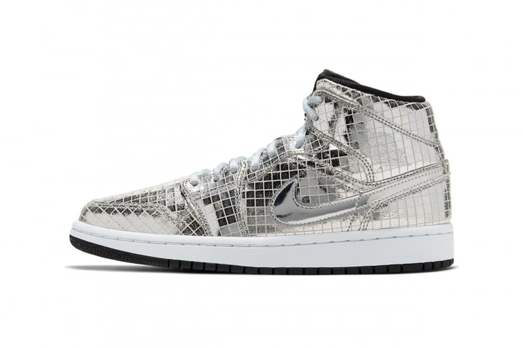 ミラーボールから着想源を得た AJ1史上最も派手な? Air Jordan 1 Mid "Disco Ball" が登場