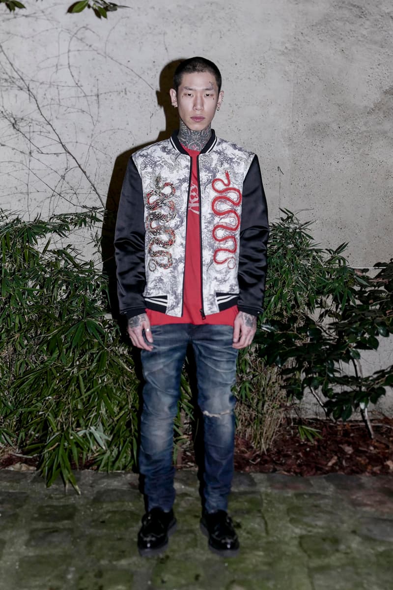 Alchemist Fall/Winter 2020 "Chaos" Collection Hoodies Coats Shirts Pants Sweatpants Plaid Tiger Koi Fish Dragon Skulls Leopard Bomber Jackets Kimono Denim