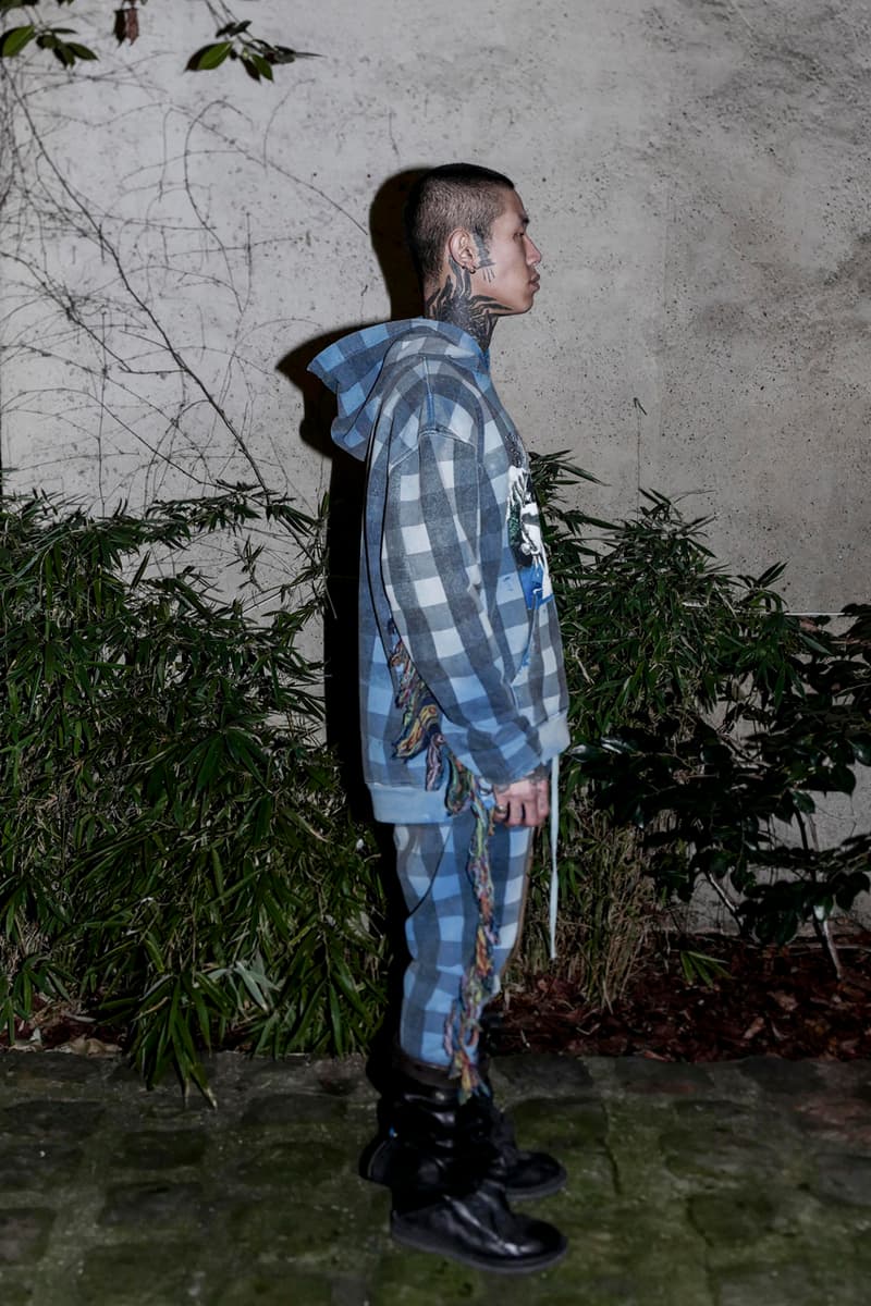 Alchemist Fall/Winter 2020 "Chaos" Collection Hoodies Coats Shirts Pants Sweatpants Plaid Tiger Koi Fish Dragon Skulls Leopard Bomber Jackets Kimono Denim