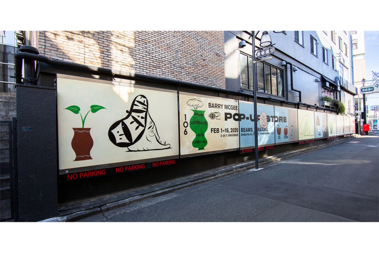 Barry McGee Beams 現代アーティスト バリー・マッギー が『ビームス 原宿』にてポップアップを開催
