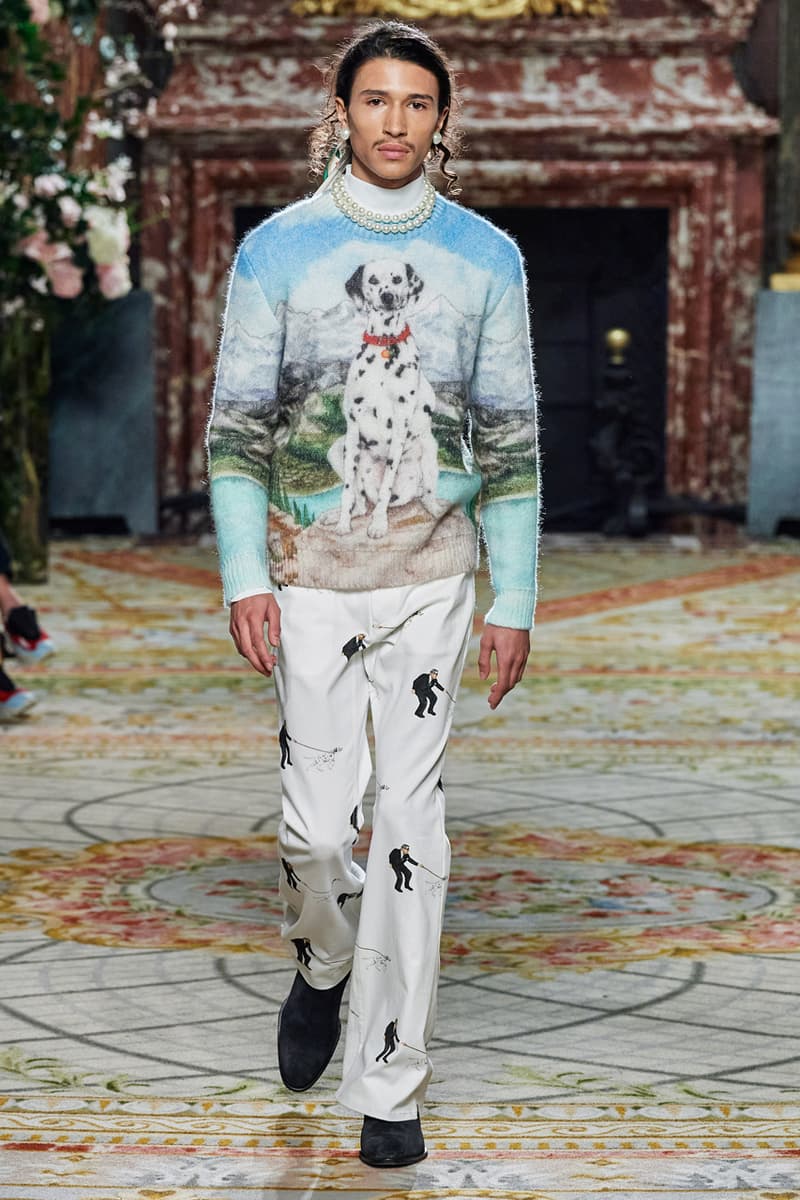 カサブランカ 2020年秋冬コレクション casablanca fall winter 2020 fw20 mens runway show collection paris fashion week creative director charaf tajer idealism theme