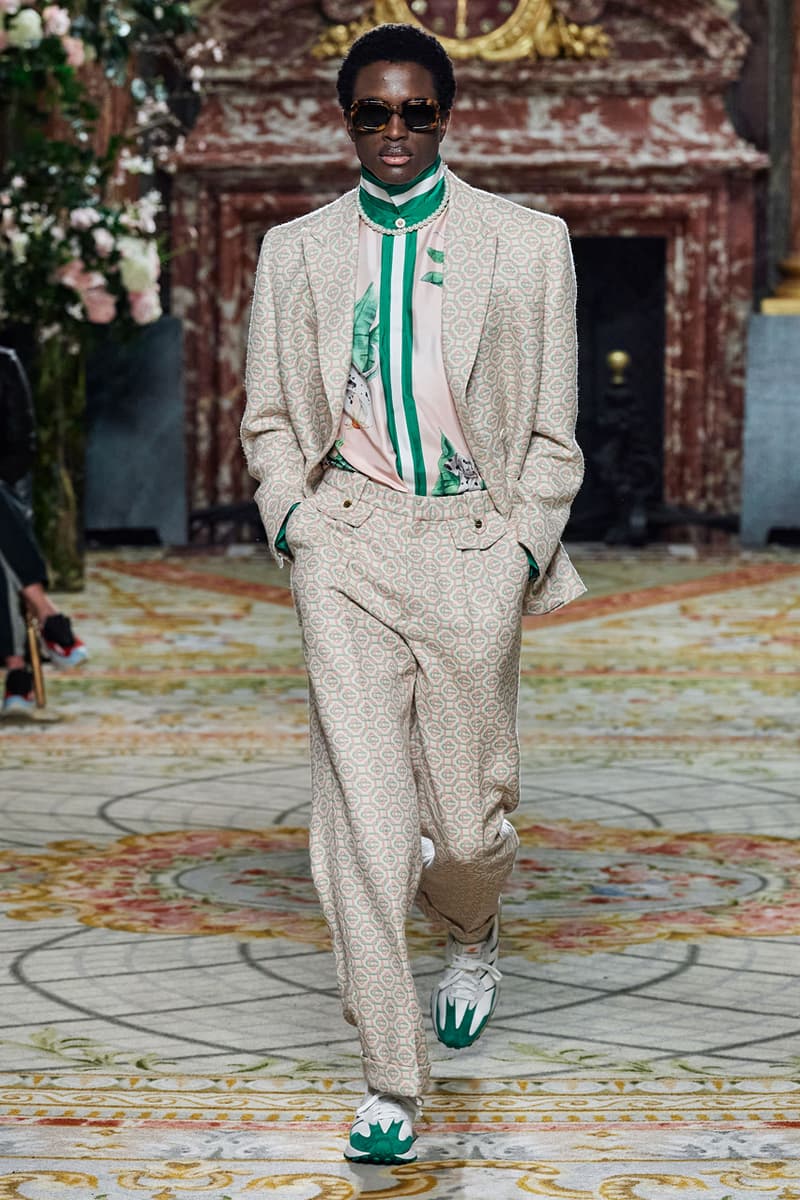 カサブランカ 2020年秋冬コレクション casablanca fall winter 2020 fw20 mens runway show collection paris fashion week creative director charaf tajer idealism theme