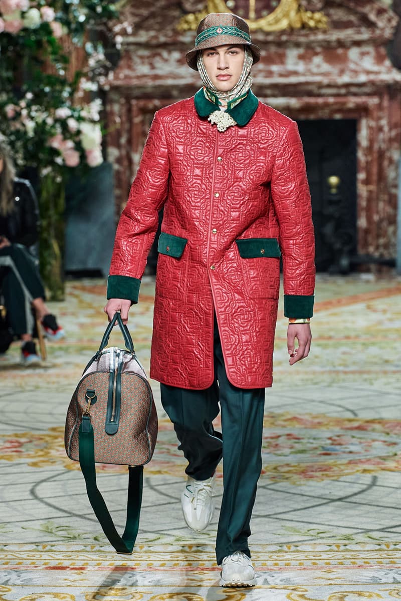 カサブランカ 2020年秋冬コレクション casablanca fall winter 2020 fw20 mens runway show collection paris fashion week creative director charaf tajer idealism theme